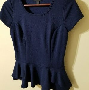 Navy blue top